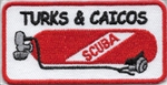 Turks & Caicos Scuba Tank Patch